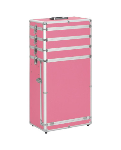 Chariot de maquillage Aluminium Rose | Mobilier & Déco