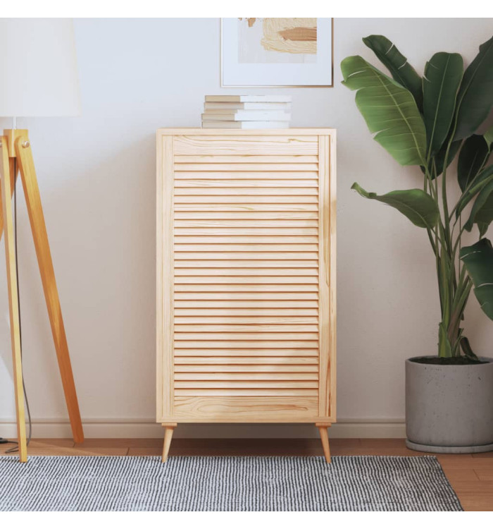 Porte d'armoire à persiennes 99,3x59,4 cm bois de pin massif | Mobilier & Déco