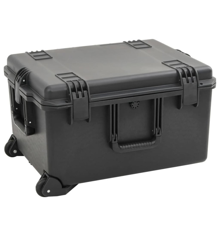 Valise de vol portable Noir 62,5x49,5x37 cm PP | Mobilier & Déco