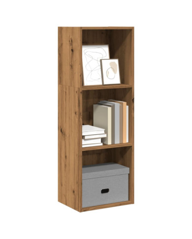 Bibliothèque chêne artisanal 40x30x114 cm bois d'ingénierie | Mobilier & Déco