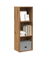 Bibliothèque chêne artisanal 40x30x114 cm bois d'ingénierie | Mobilier & Déco