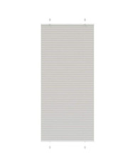 Store plissé gris clair 100x200cm largeur du tissu 99,4 cm | Mobilier & Déco