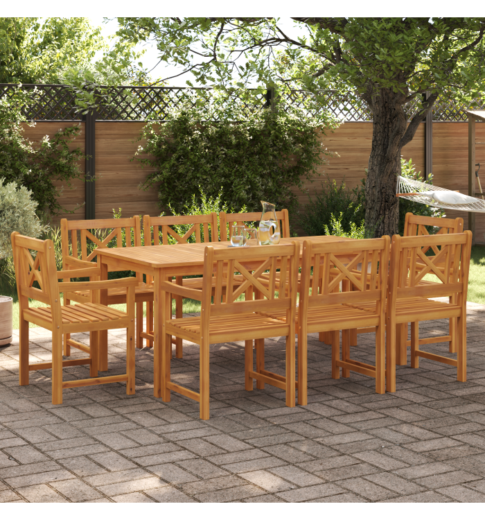 Chaises jardin 2 pcs 56x56x90 cm Bois massif d'acacia | Mobilier & Déco
