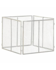 Composteur de jardin 85x85x70 cm Fer galvanisé | Mobilier & Déco