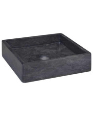 Lavabo Noir 40x40x10 cm Marbre | Mobilier & Déco