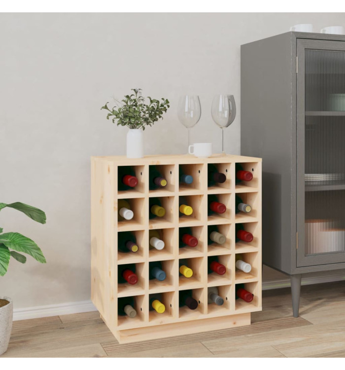 Armoire à vin 55,5x34x61 cm Bois de pin massif | Mobilier & Déco