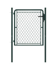 Portillon Acier 100 x 75 cm Vert | Mobilier & Déco