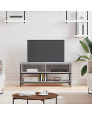 Meuble TV sonoma gris 100x35x45 cm bois d'ingénierie | Mobilier & Déco