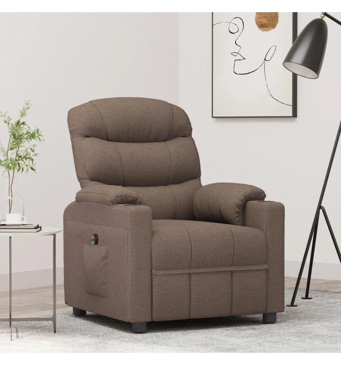 Fauteuil Taupe Tissu | Mobilier & Déco