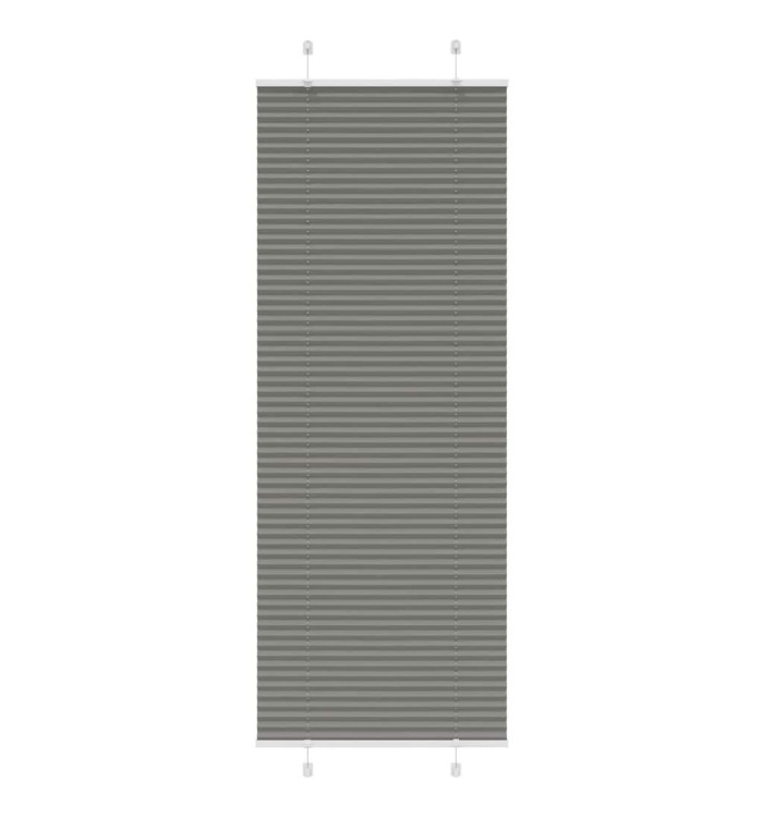 Store plissé anthracite 80x200 cm largeur du tissu 79,4 cm | Mobilier & Déco