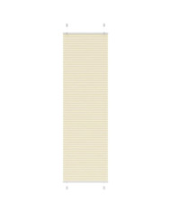 Store plissé crème 55x200 cm largeur du tissu 54,4 cm polyester | Mobilier & Déco