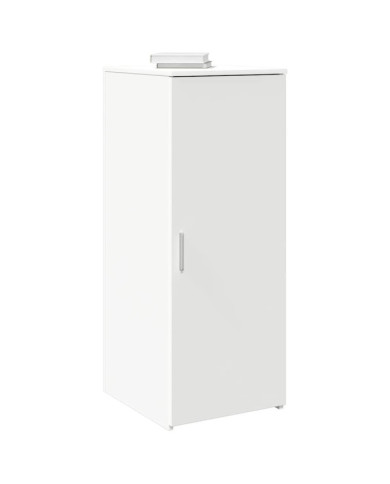 Armoire de rangement blanc 40x45x103,5 cm bois d'ingénierie | Mobilier & Déco