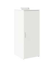 Armoire de rangement blanc 40x45x103,5 cm bois d'ingénierie | Mobilier & Déco