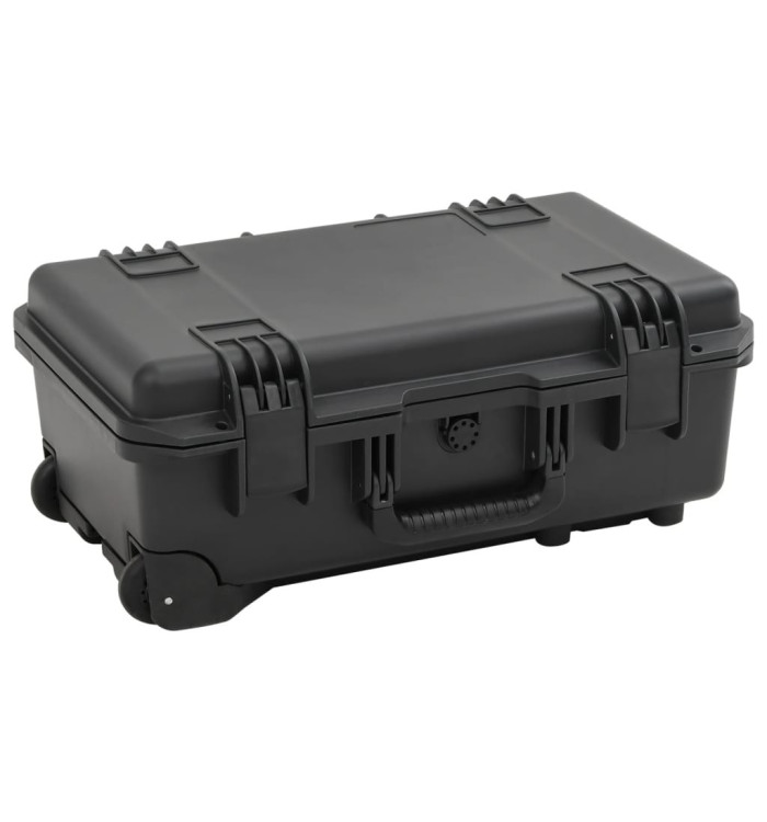 Valise de vol portable Noir 55x35x22,5 cm PP | Mobilier & Déco