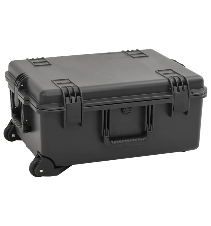 Valise de vol portable Noir 62,5x50x28,5 cm PP | Mobilier & Déco