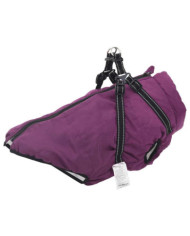 Manteau pour chiens avec harnais imperméable réfléchissant L48 | Mobilier & Déco