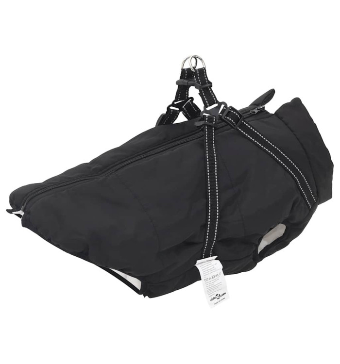 Manteau pour chiens avec harnais imperméable réfléchissant L68 | Mobilier & Déco