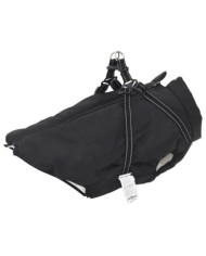 Manteau pour chiens avec harnais imperméable réfléchissant L68 | Mobilier & Déco
