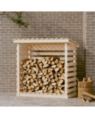 Support pour bois de chauffage 108x73x108 cm Bois de pin | Mobilier & Déco