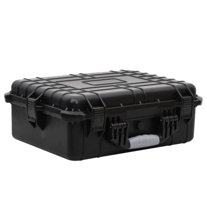 Valise de vol portable Noir 52x40x19 cm PP | Mobilier & Déco