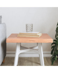 Dessus de table bois massif traité bordure assortie | Mobilier & Déco