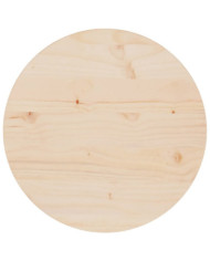Dessus de table Ø40x2,5 cm Bois de pin massif | Mobilier & Déco