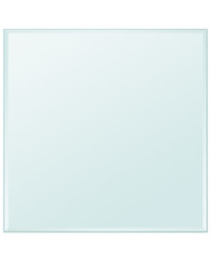 Dessus de table carré en verre trempé 700 x 700 mm | Mobilier & Déco