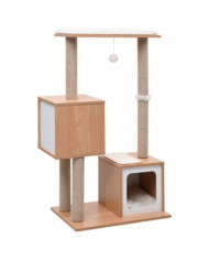 Arbre à chat avec tapis à gratter en sisal 104 cm | Mobilier & Déco