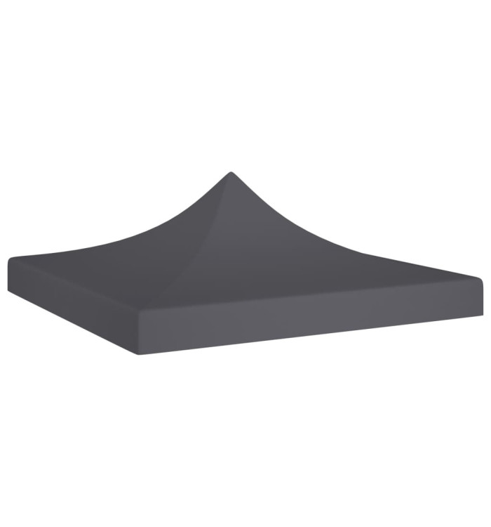 Toit de tente de réception 2x2 m Anthracite 270 g/m² | Mobilier & Déco