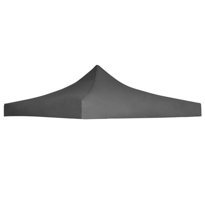 Toit de tente de réception 3 x 3 m Anthracite | Mobilier & Déco