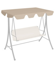 Toit de rechange de balançoire Beige 188/168x145/110 cm | Mobilier & Déco