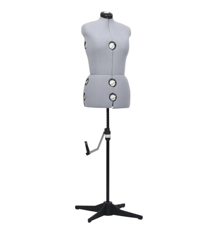 Mannequin de robe ajustable pour femme Gris M Taille 40-46 | Mobilier & Déco
