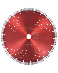 Disque de coupe diamanté avec turbo et trous Acier 300 mm | Mobilier & Déco