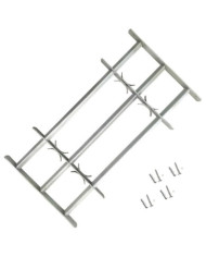 Grille réglable de sécurité de fenêtres et 3 barres 1000-1500mm | Mobilier & Déco