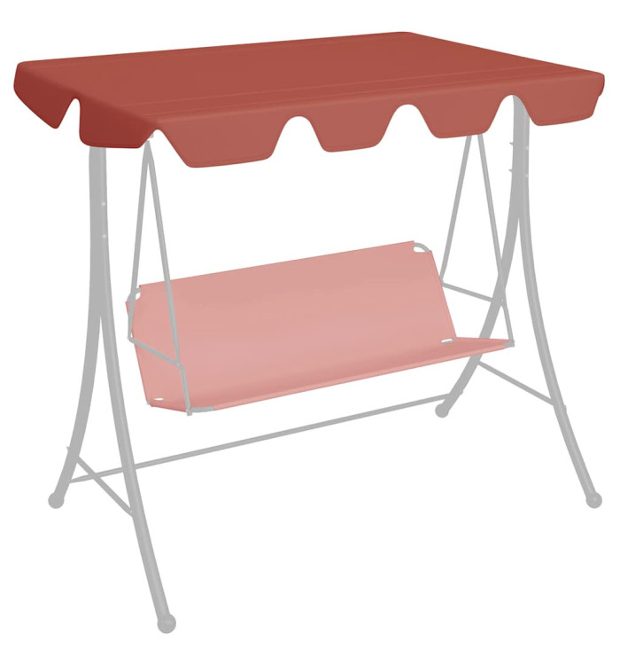 Toit rechange balançoire terre cuite 188/168x145/110 cm | Mobilier & Déco