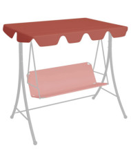 Toit rechange balançoire terre cuite 188/168x145/110 cm | Mobilier & Déco