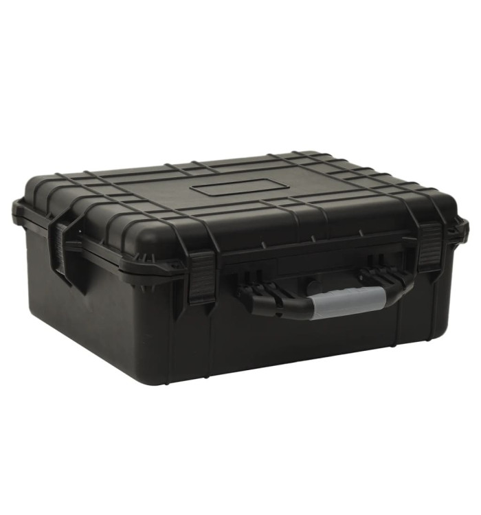 Valise de vol portable Noir 55x43x21 cm PP | Mobilier & Déco