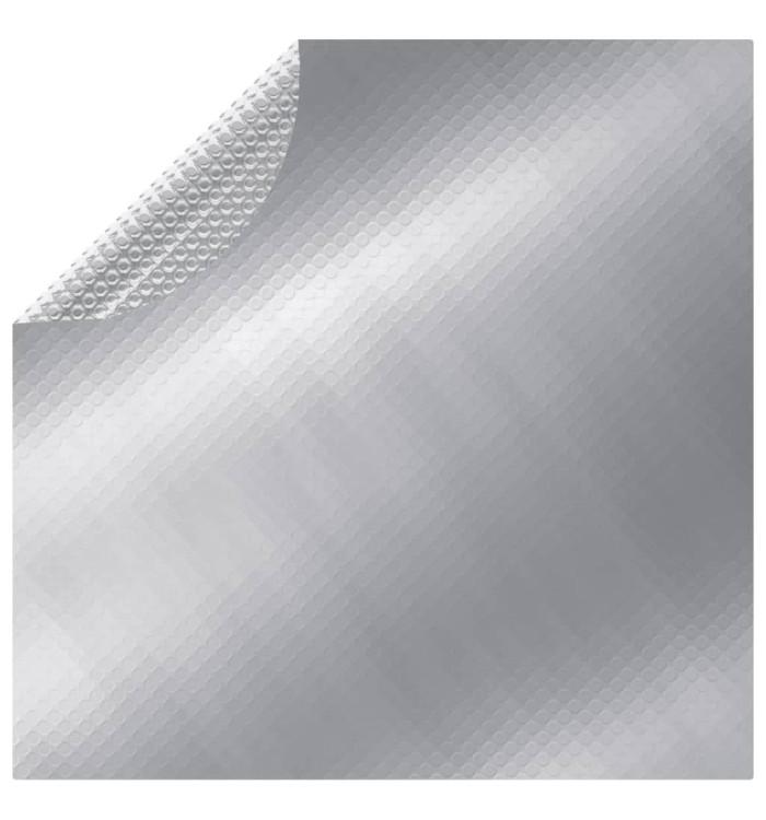 Couverture de piscine Argenté 455 cm PE | Mobilier & Déco