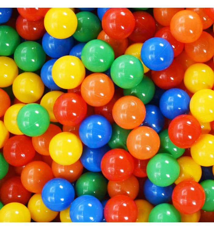 Balles de jeu 1000 pcs multicolore | Mobilier & Déco