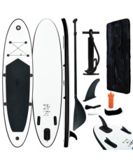 Ensemble de planches SUP gonflables Noir et blanc | Mobilier & Déco