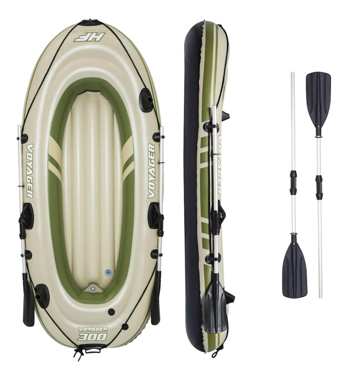Bestway Canot gonflable Hydro Force Voyager 300 243x102 cm | Mobilier & Déco