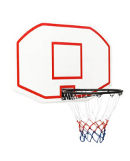 Panneau de basket-ball Blanc 109x71x3 cm Polyéthylène | Mobilier & Déco