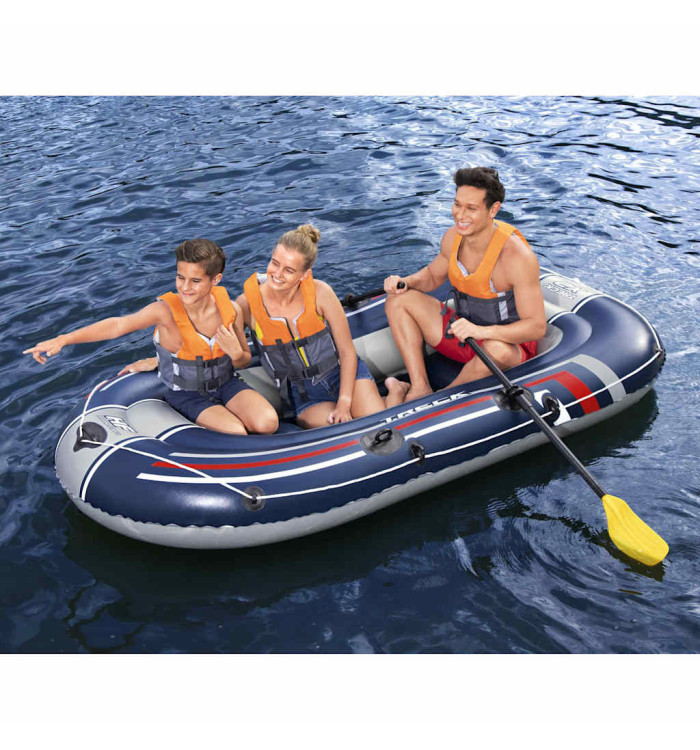 Bestway Canot pneumatique avec 2 rames et pompe Hydro-Force 255x127 cm | Mobilier & Déco