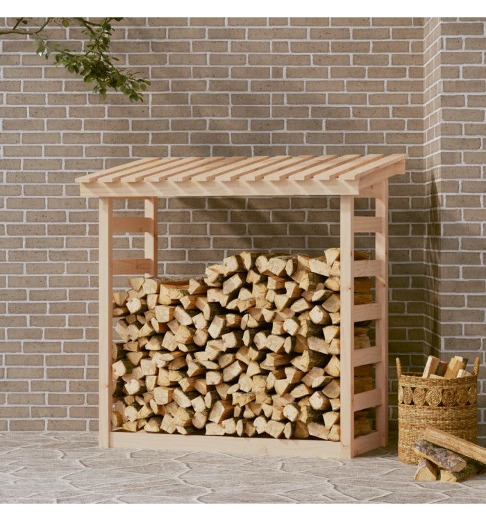 Support pour bois de chauffage 108x64,5x110 cm Bois de pin | Mobilier & Déco