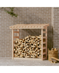 Support pour bois de chauffage 108x64,5x110 cm Bois de pin | Mobilier & Déco