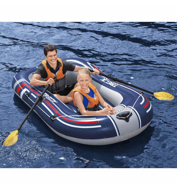 Bestway Canot gonflable Hydro-Force avec pompe et rames Bleu | Mobilier & Déco