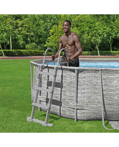 Bestway Échelle de piscine à 4 marches Flowclear 107 cm | Mobilier & Déco