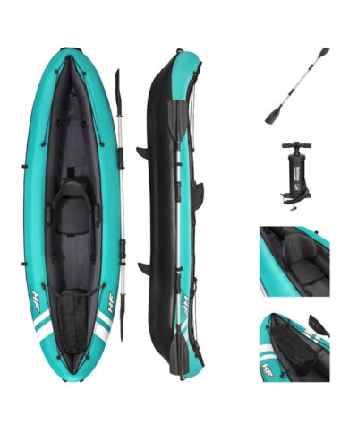 Bestway Kayak gonflable Hydro-Force Ventura 280x86 cm | Mobilier & Déco
