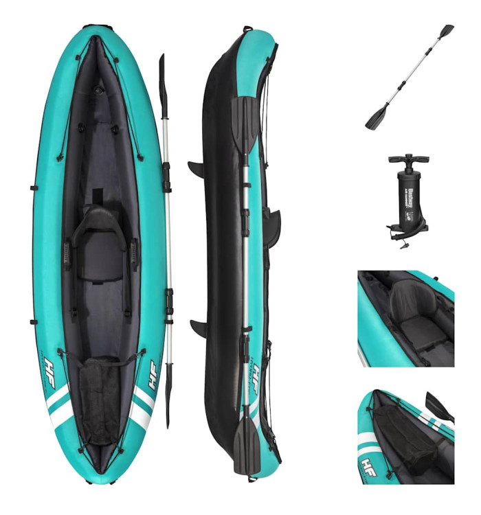 Bestway Kayak gonflable Hydro-Force Ventura 280x86 cm | Mobilier & Déco