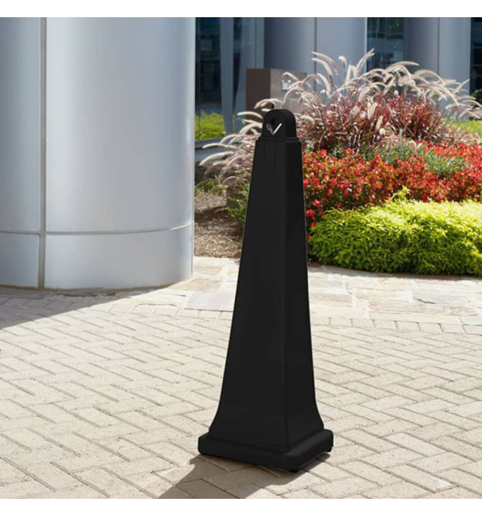 Rubbermaid Cendrier d'extérieur Noir | Mobilier & Déco